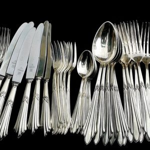 Cuchillos de plata o alpaca